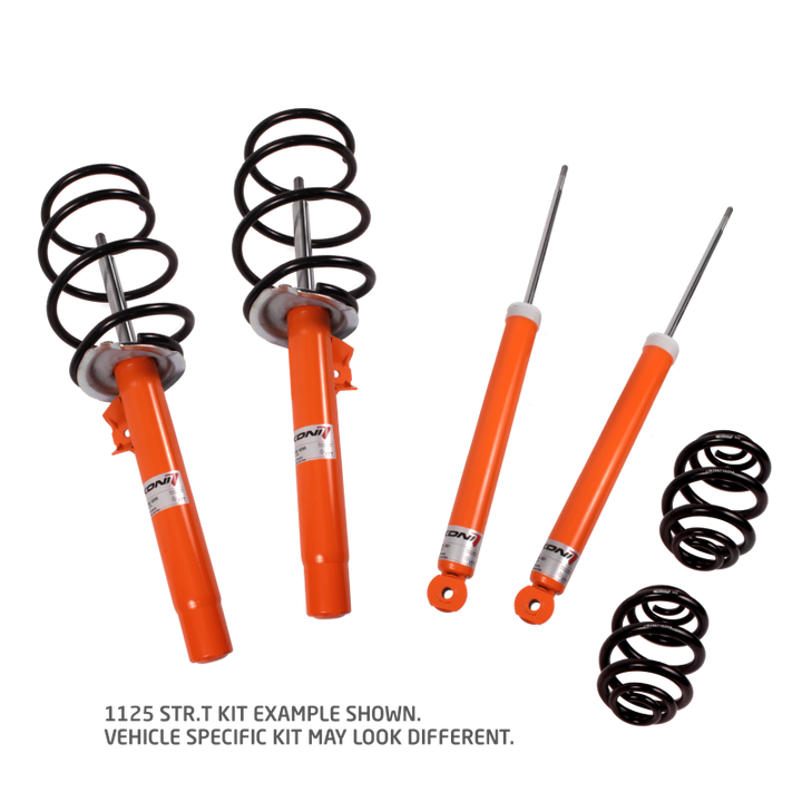 Koni 1125 STR.T Kit 11-14 Ford Mustang V6/V8 Coupe/Conv (excl GT500) / 12-13 Boss 302 - Bull Strap