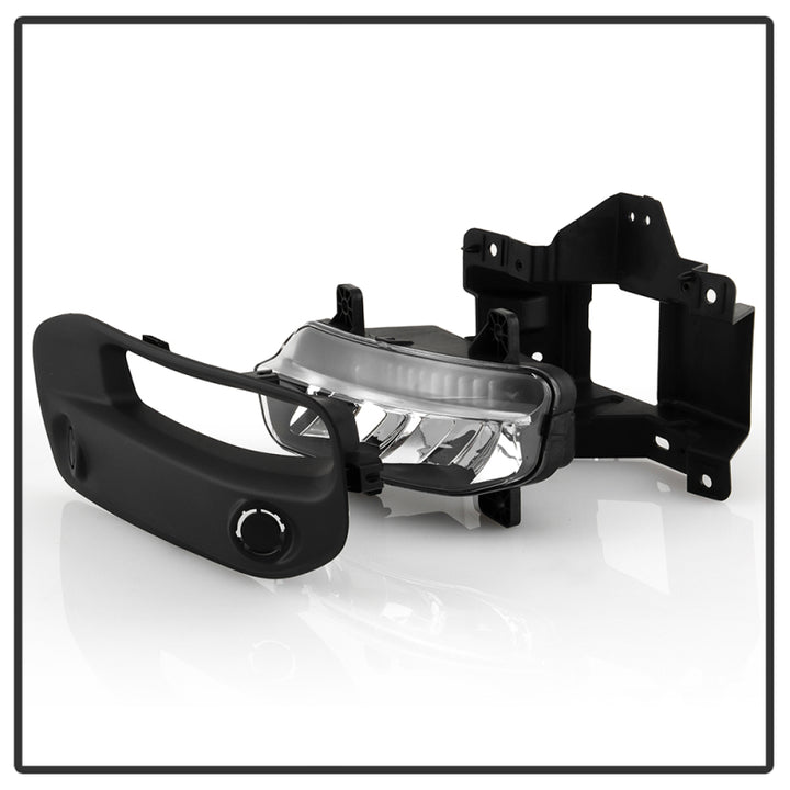 Spyder 19-22 Dodge Ram 2500/3500 OEM Full LED Fog Lights w/Universal Switch - Bull Strap