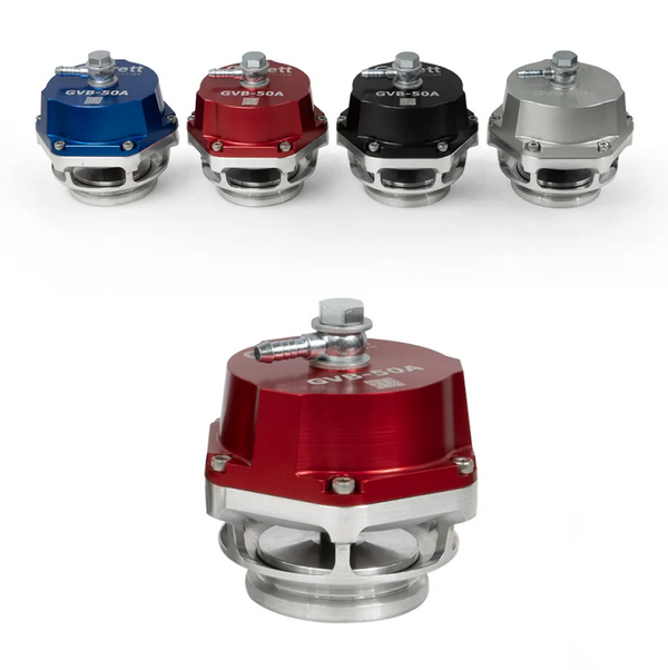 Garrett GVB-50A 50mm VTA BOV - Red - Bull Strap