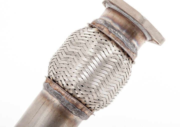 AWE Tuning Audi 8R 3.0T Non-Resonated Downpipes for Q5 / SQ5 - Bull Strap