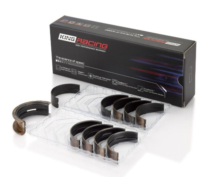 King Engine Bearings Ford Mustang 302 Coyote Performance Main Bearing Set - Size +.026mm - Bull Strap