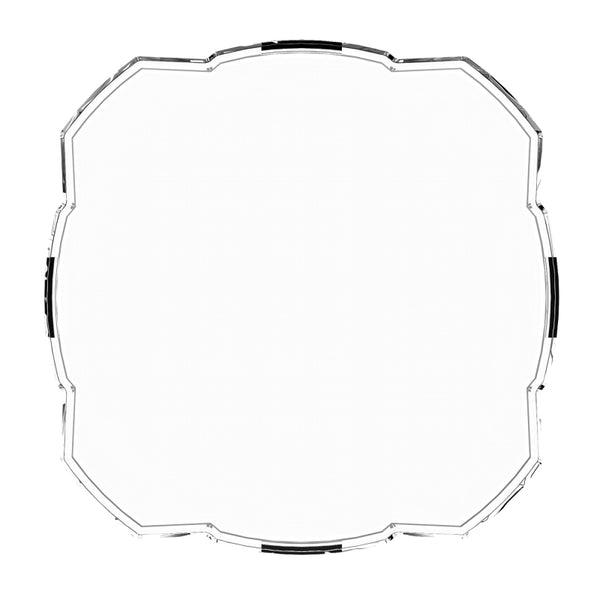 KC HiLiTES FLEX ERA 4 Light Shield Hard Cover (ea) - Clear - Bull Strap