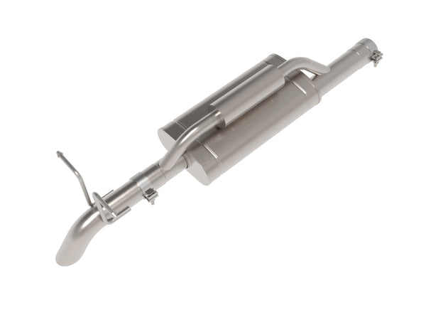 aFe 2024+ Ford Ranger L4-2.3L (t) Rock Basher 2.5in 409SS Cat-Back Exhaust - Bull Strap