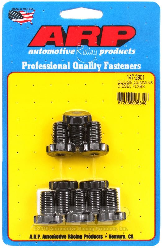 ARP Dodge Cummins Flex Plate Bolt Kit (8) - Bull Strap