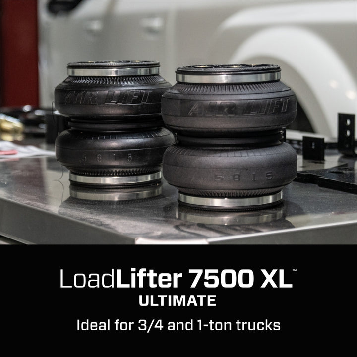 Air Lift LoadLifter 7500 XL Ultimate Air Spring Kit 2020 Ford F-250 F-350 4WD SRW - Bull Strap