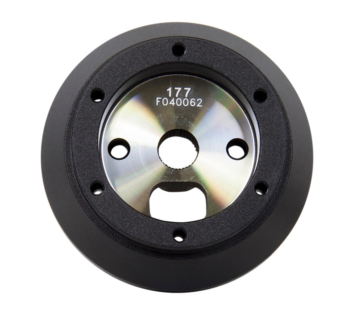 NRG Short Hub Adapter 06+ Chevrolet Corvette / Cadillac CTS - Bull Strap