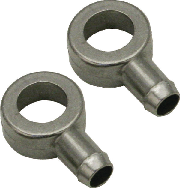 S&S Cycle Breather Fitting For Classic Teardrop Air Cleaners - 2 Pack - Bull Strap