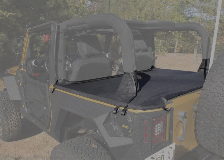 Rugged Ridge Tonneau Cover 07-18 Jeep Wrangler JK 2 Door - Bull Strap