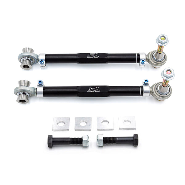 SPL Parts 2022+ Subaru WRX VB Rear Toe Arms w/ Eccentric Lockouts - Bull Strap
