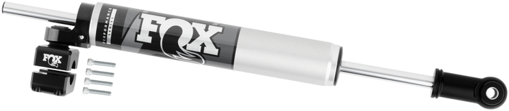 Fox 08-16 Ford Superduty 2.0 Performance Series 8.2in. TS Stabilizer Bottom Axle Mount 1 1/8in Shaft - Bull Strap