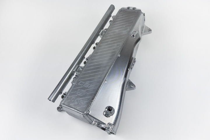 CSF BMW Gen 1 B58 Charge-Air-Cooler Manifold - Machined Billet Aluminum - Bull Strap