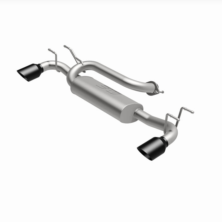 MagnaFlow 19-21 Mazda 3 2.5L 2.5in Pipe Dia Street Series Cat-Back Exhaust - Bull Strap