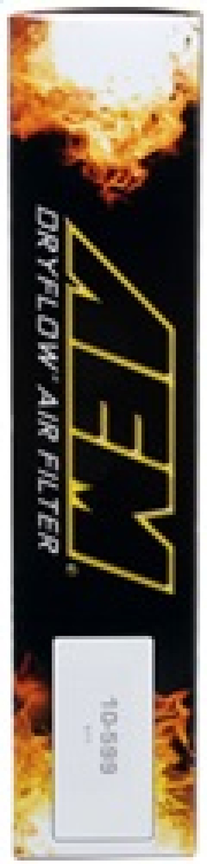 AEM Silverado/Sierra/Avalanche/Tahoe/Yukon 12.625in O/S L x 10in O/S W x 1.75in H DryFlow Air Filter - Bull Strap