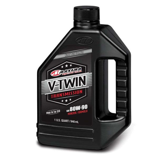 Maxima V-Twin Transmission 80W90 Mineral Gear Oil - 1L - Bull Strap