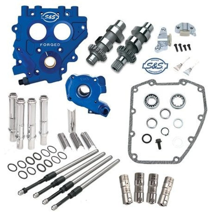 S&S Cycle 99-06 BT Chain Drive Cam Chest Kit - 510C - Bull Strap