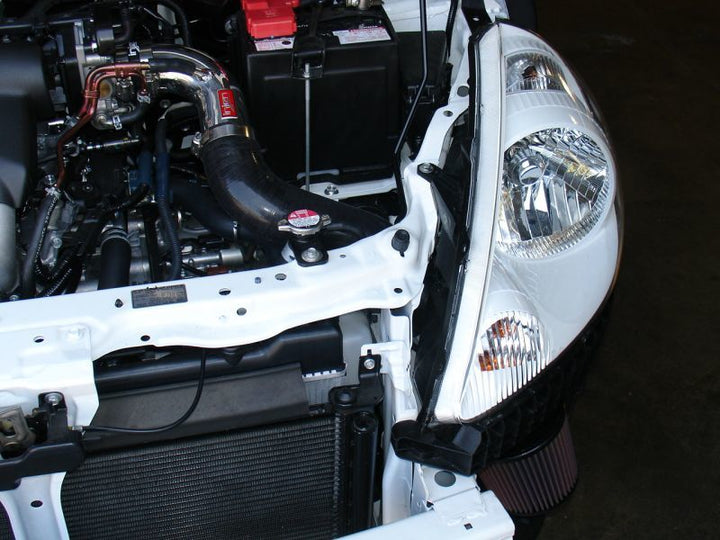 Injen 07-08 Fit 1.5L 4 Cyl. Polished Cold Air Intake - Bull Strap