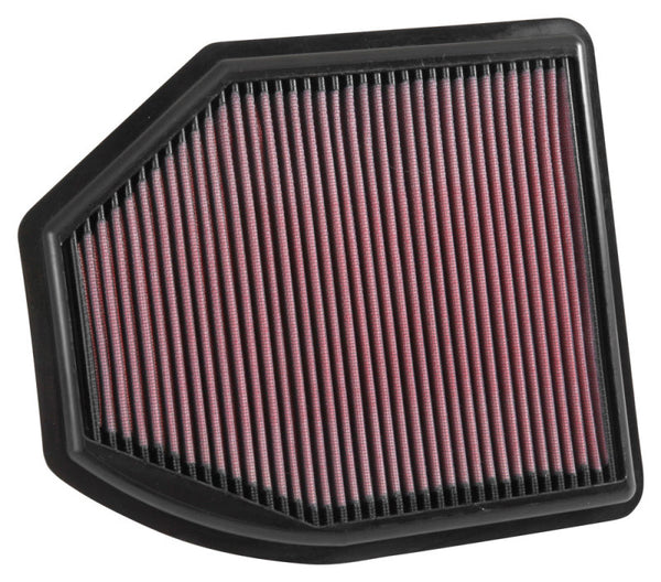 K&N 16-17 Acura ILX L4-2.4L F/I Replacement Drop In Air Filter - Bull Strap