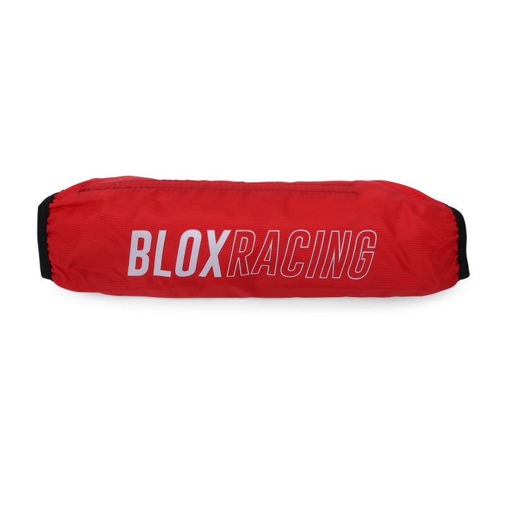 BLOX Racing Coilover Covers - Red (Pair) - Bull Strap