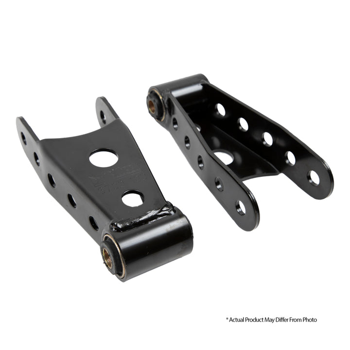 Belltech SHACKLE KIT 2019+ SIlverado / Sierra 2WD/4WD 2in Drop - Bull Strap