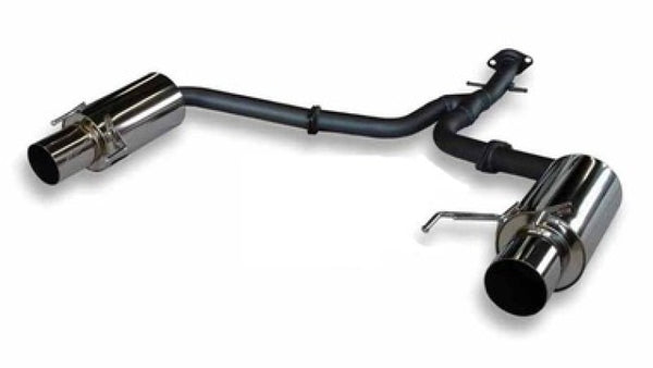 HKS 2006 Lexus IS350/250 Hi Power Exhaust (SUS304 NO COATING) - Bull Strap