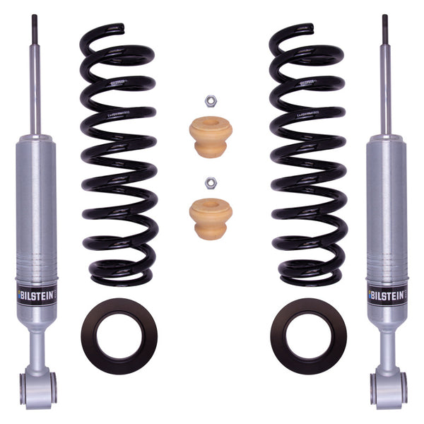 Bilstein B8 6112 Series 04-08 Ford F-150 (4WD Only) 60mm Monotube Front Suspension - Bull Strap