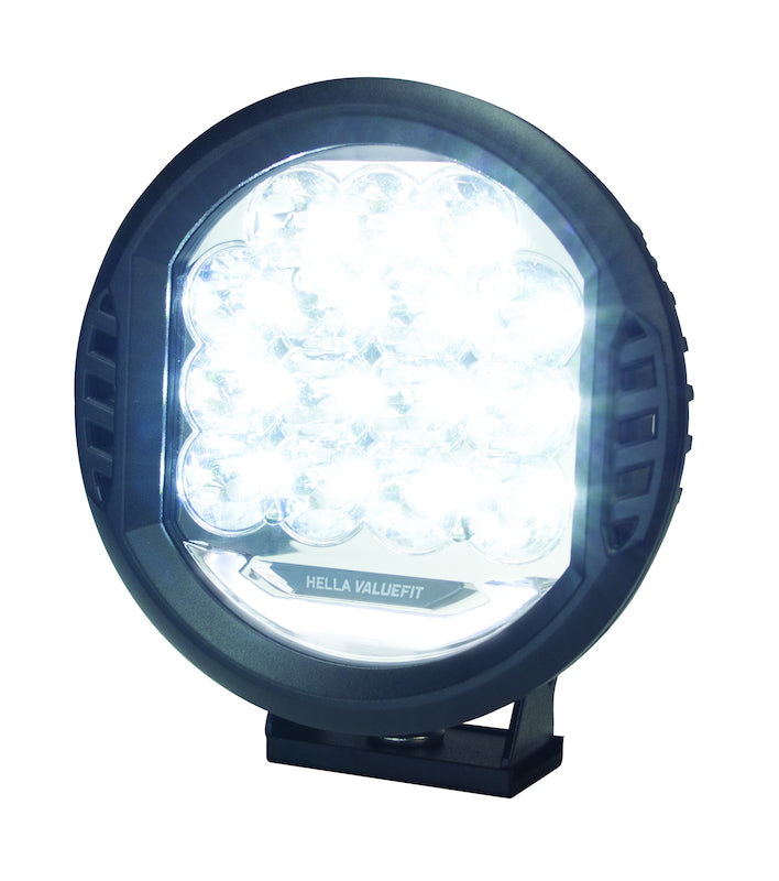Hella 500 LED Driving Lamp - Single - Bull Strap