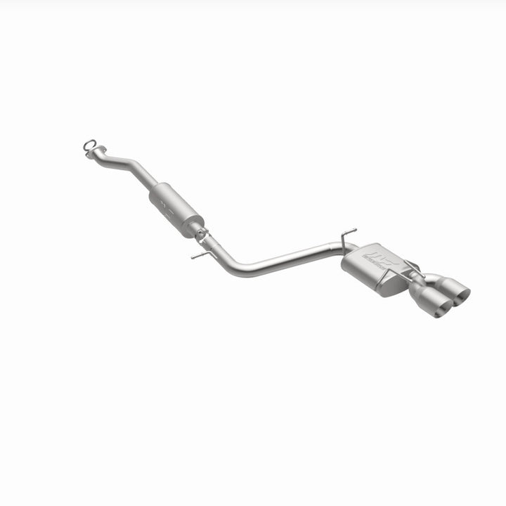 MagnaFlow CatBack 18-19 Toyota Camry SE 2.5L Street Series Single Exit Polished Stainless Exhaust - Bull Strap