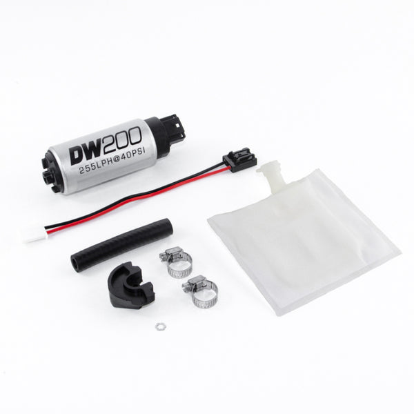 DeatschWerks 255 LPH In-Tank Fuel Pump w/ 02-07 WRX/STi / 93-07 Impreza / 90-07 Legacy Set Up Kit - Bull Strap