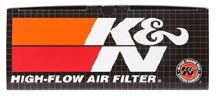 K&N Universal X-Stream Clamp-On Air Filter 3.5in Flg ID/4in OD/5.75in H - Bull Strap
