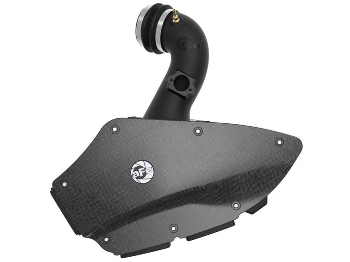aFe MagnumForce Stage 2 Si Intake System P5R 06-11 BMW 3 Series E9x L6 3.0L Non-Turbo - Bull Strap
