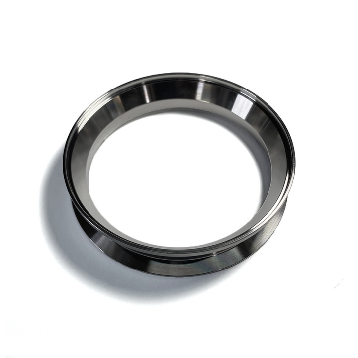 Stainless Bros 4.0in Borg Warner 304SS 4.21 S200/S300/S400 Marmon Style Turbine Outlet Flange - Bull Strap