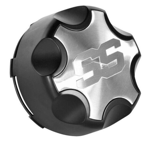 ITP SS Center Cap - 4x110 - Black & Machined - Bull Strap