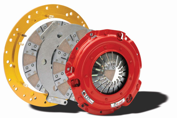 McLeod RXT Street Twin Aluminum LS Eng 1-1/8 X 26 Spl Brz Facing 6 Bolt Crank 168 - Bull Strap