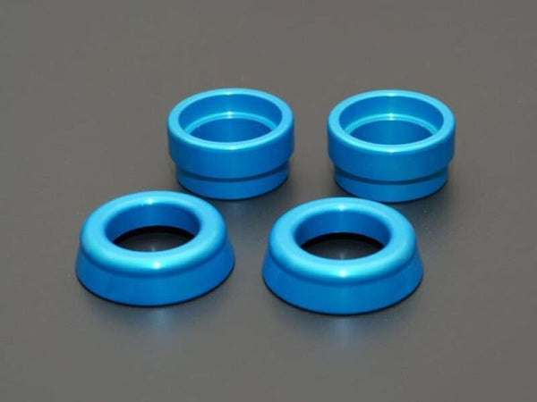 Cusco Rear Differential Rigid Mount Collar Front Side 2021+ Toyota GR Yaris 1.6L AWD - Blue - Bull Strap