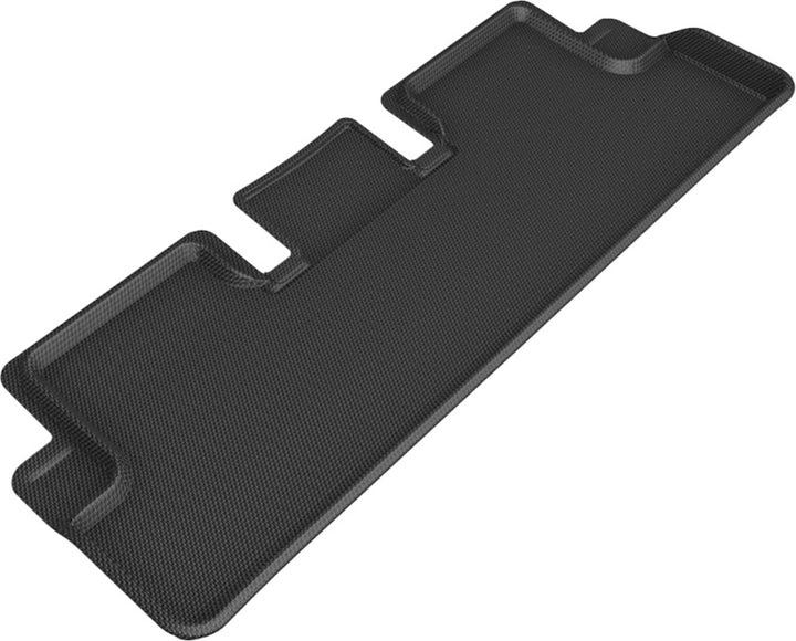 3D MAXpider 2020-2021 Tesla Model 3 Kagu 2nd Row Floormats - Black - Bull Strap