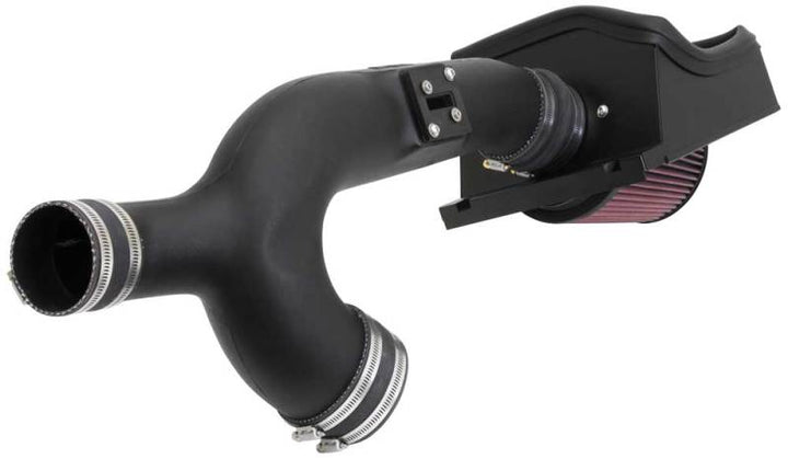 K&N 11-14 Ford F-150 3.5L V6 Performance Intake Kit - Bull Strap