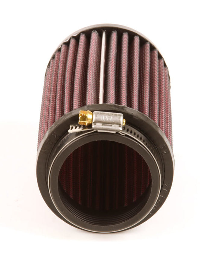 K&N Universal Clamp-On Air Filter 2-7/16in FLG / 3-1/2in OD / 6in H - Bull Strap