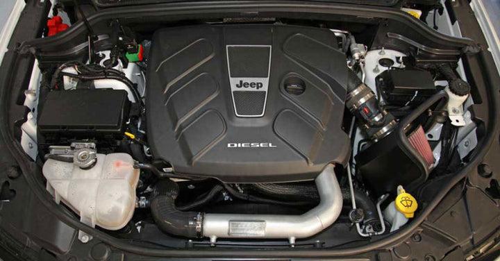 K&N 14-15 Jeep Grand Cherokee 3.0L V6 Turbo Diesel Performance Intake Kit - Bull Strap