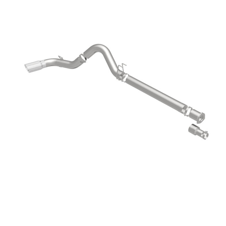 MagnaFlow 08-17 Ford F-250/F-350/F-450 6.4L/6.7L DPF-Back SS 5in Single Passenger Side Rear Exit - Bull Strap