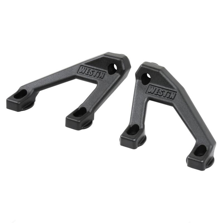 Westin 18-20 Jeep Wrangler / 2020 Gladiator LED Cowl Mount - Textured Black - Bull Strap