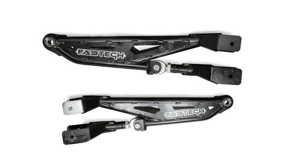 Fabtech 2023+ Ford F250/F350 4WD Super Duty 2.5in/4in/6in FTS-X Adjustable Radius Arm Box Kit - Bull Strap