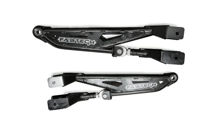 Fabtech 2023+ Ford F250/F350 4WD Super Duty 2.5in/4in/6in FTS-X Adjustable Radius Arm Box Kit - Bull Strap