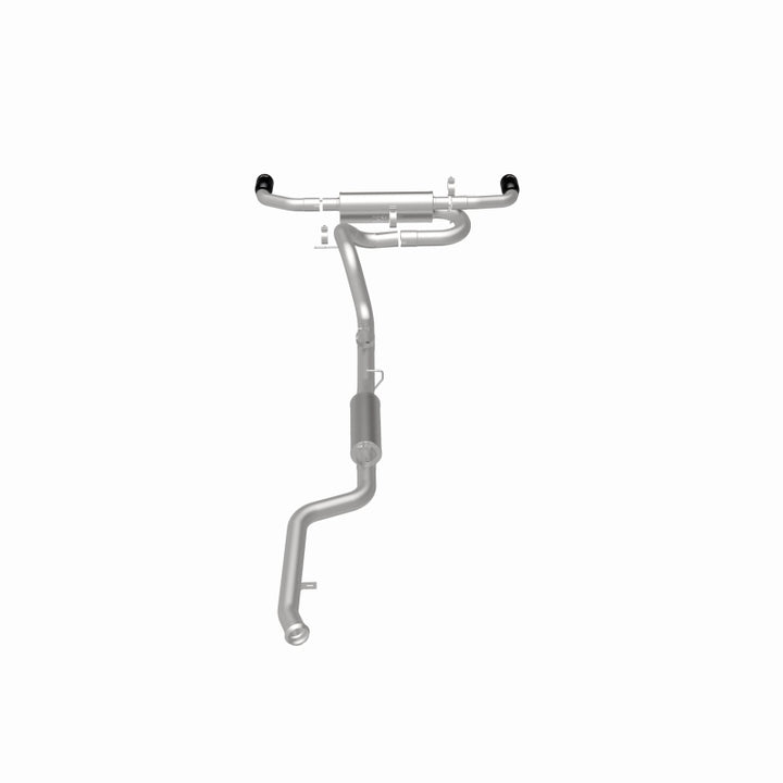 MagnaFlow 24-26 Ineos Grenadier Overland Series Black Chrome Cat-Back Performance Exhaust System - Bull Strap