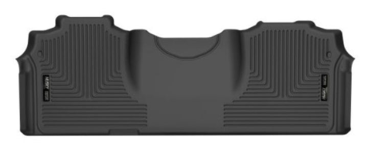 Husky Liners 19-21 Ram 2500/3500 Mega Cab Pickup WeatherBeater Black 2nd Seat Floor Liners - Bull Strap