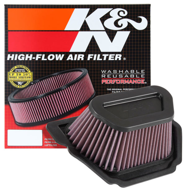K&N Replacement Drop In Air Filter for 2015 Yamaha YZF R1 - Bull Strap