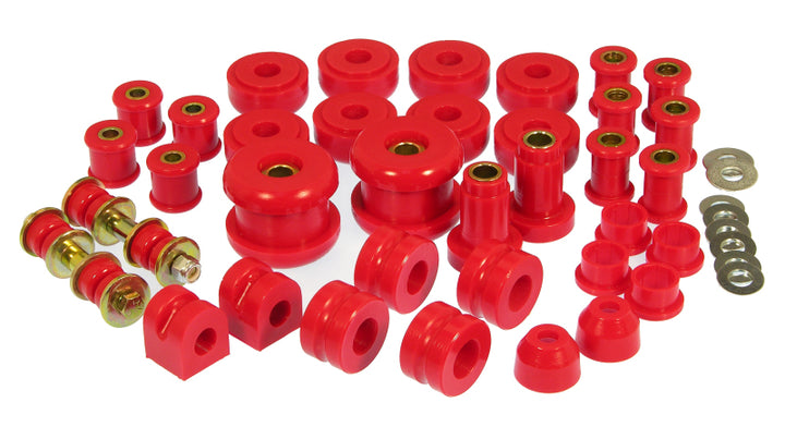 Prothane 95-99 Dodge Neon Total Kit - Red - Bull Strap