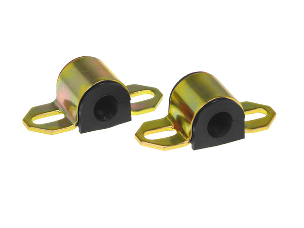 Prothane Universal Sway Bar Bushings - 3/4in for A Bracket - Black - Bull Strap