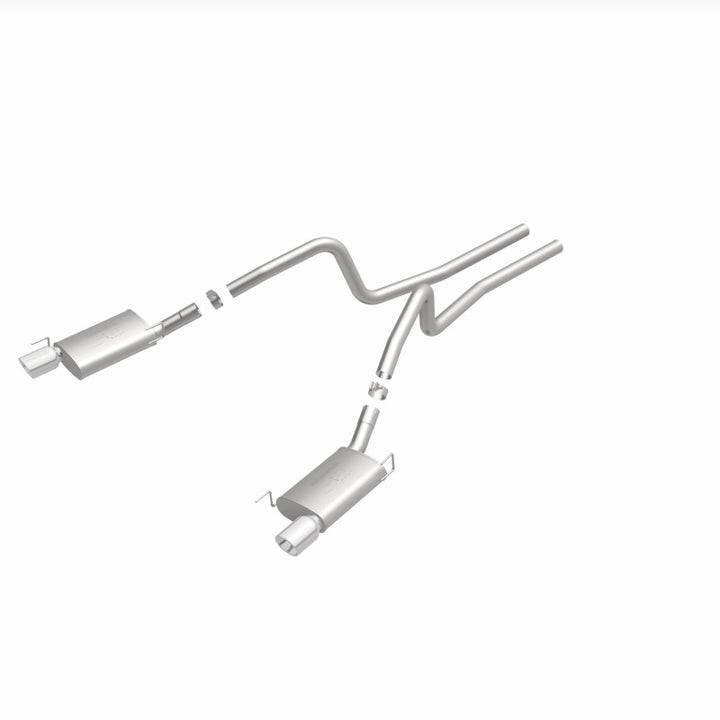MagnaFlow Sys C/B 05-09 Ford Mustang GT 4.6L V8 - Bull Strap