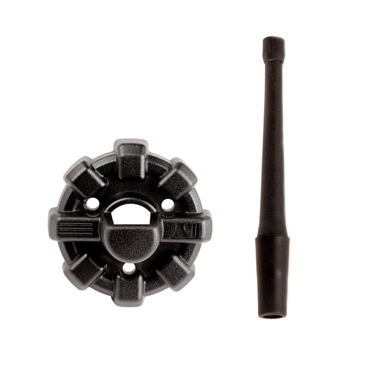 Rugged Ridge 6in Reflex Antenna with Base 07-20 JK/JL/JT - Bull Strap