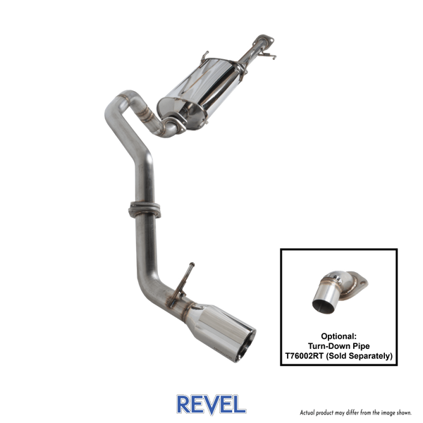 Revel 07-14 Toyota FJ Cruiser Medallion Trail Hart Cat-Back Exhaust - Bull Strap